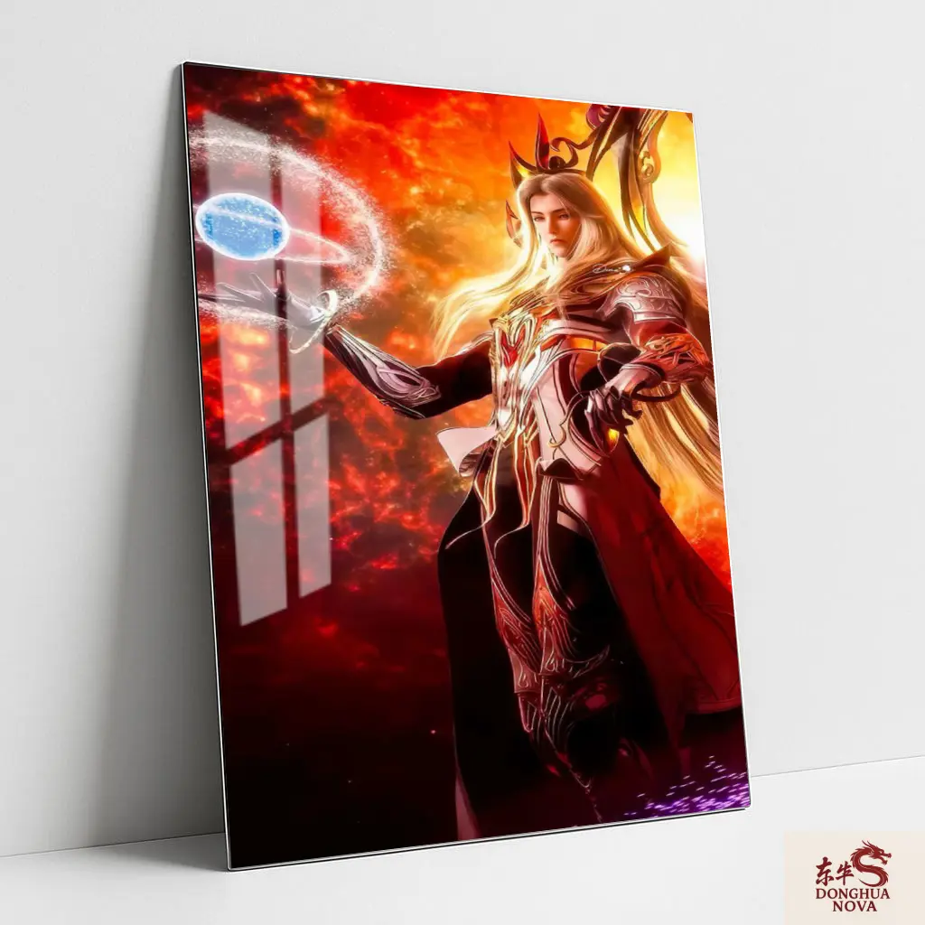 TANG SAN Metal Poster | SOUL LAND DONGHUA ART 001