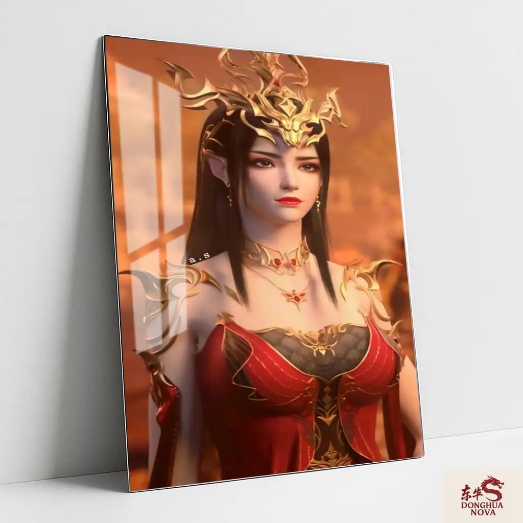 QUEEN MEDUSA X XIAO XIAO Metal poster | BTTH 002