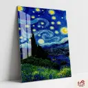 The Starry Night | Metal Poster 001