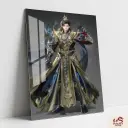 HUANG | Metal poster | Perfect World DONGHUA ART 014