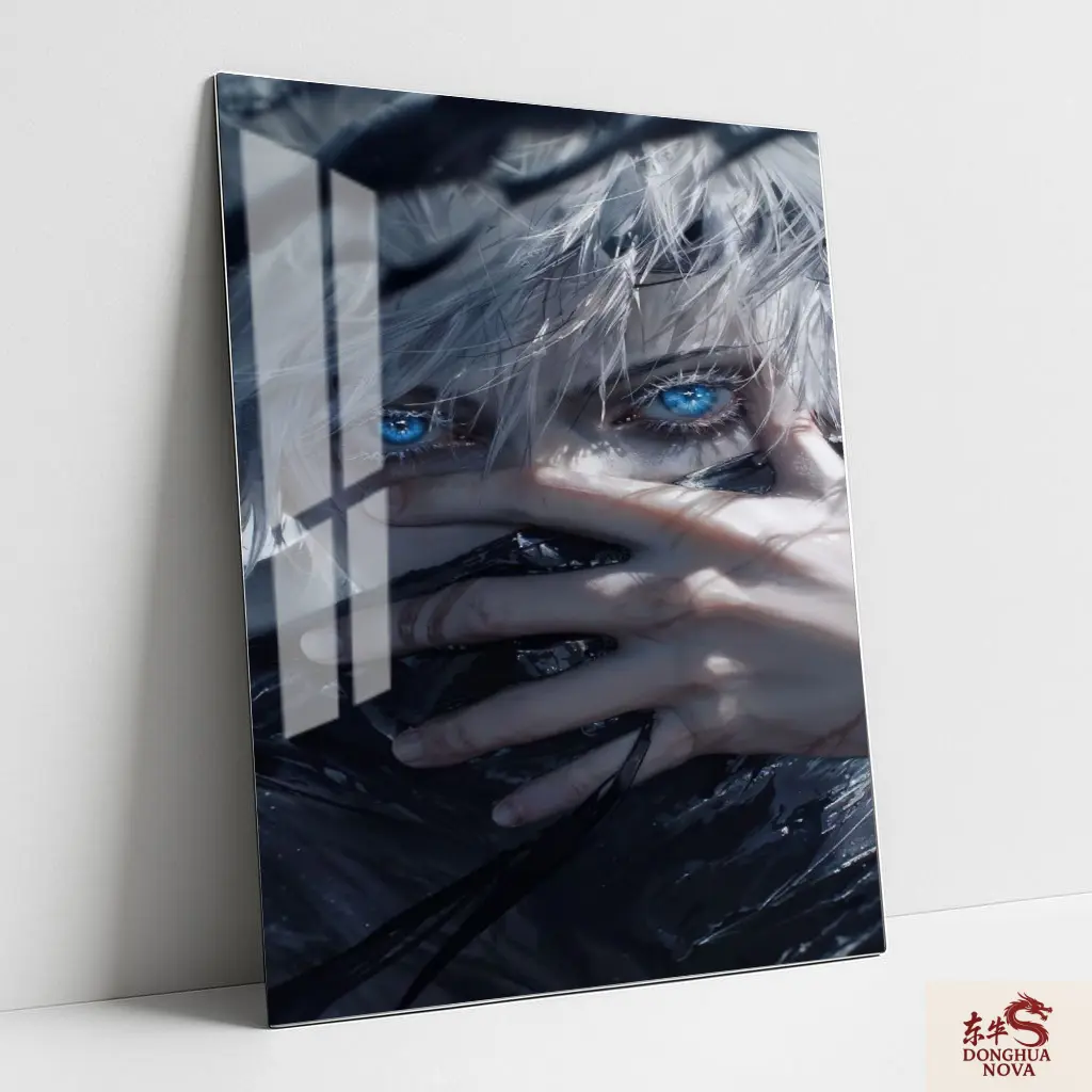 SATORU GOJO Metal Poster | JJK ANIME ART 002