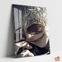 SATORU GOJO Metal Poster | JJK ANIME ART 003