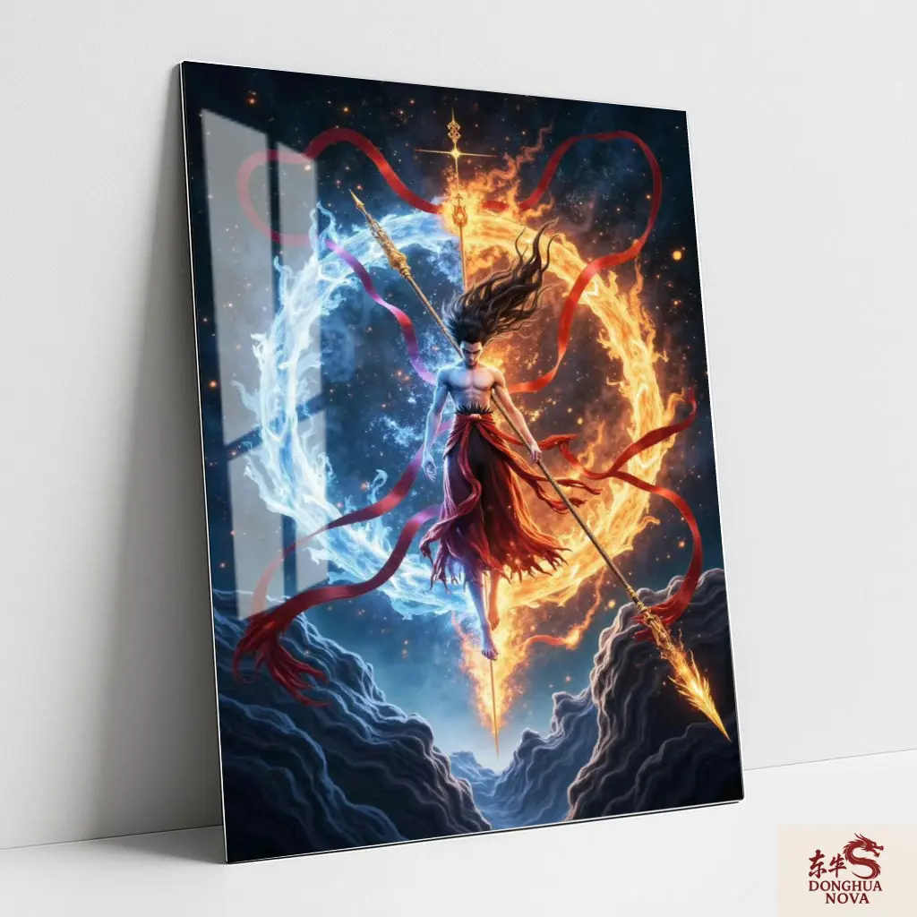 NEZHA Metal Poster | NEZHA DONGHUA ART 001