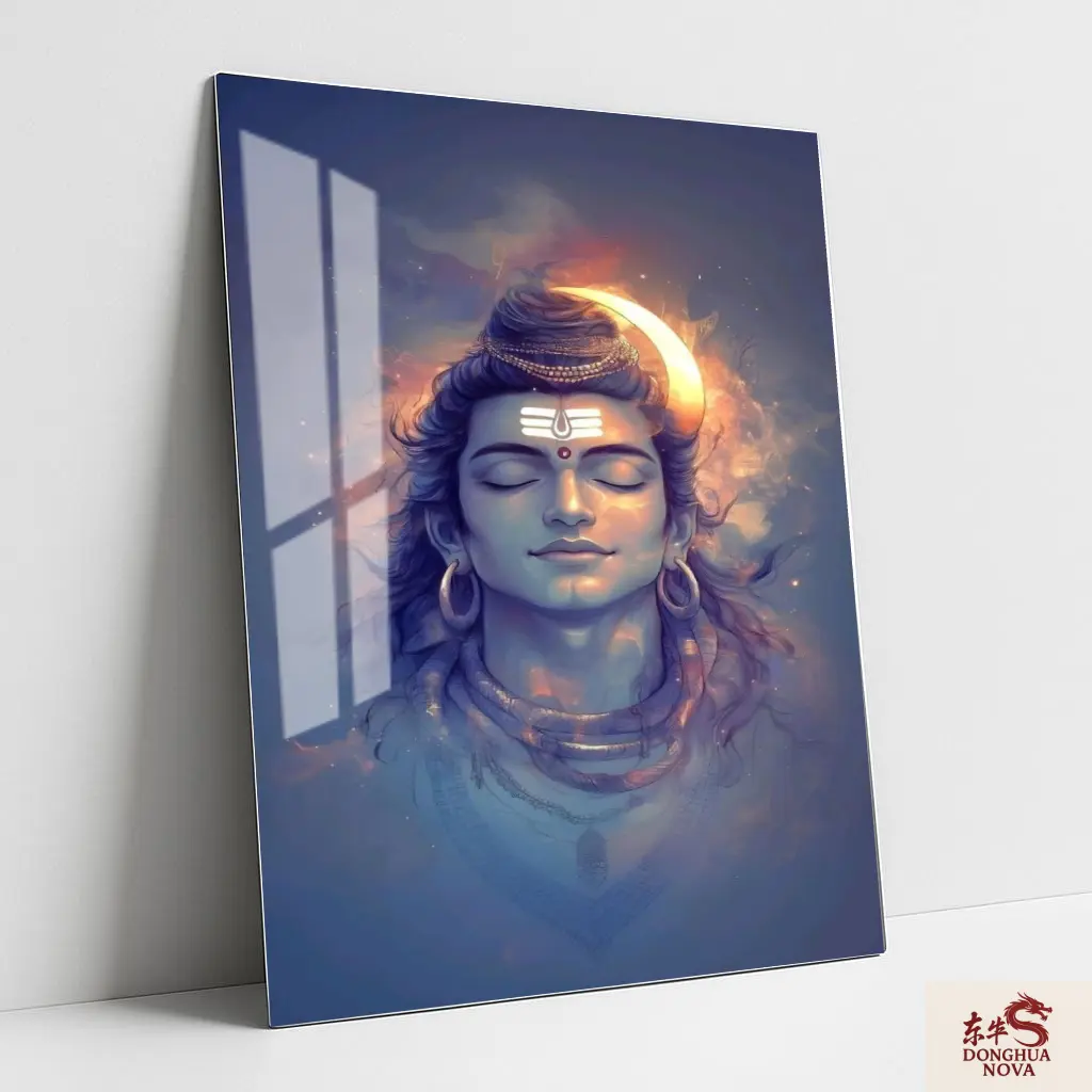 LORD SHIVA | DIVINE METAL POSTER ART 013