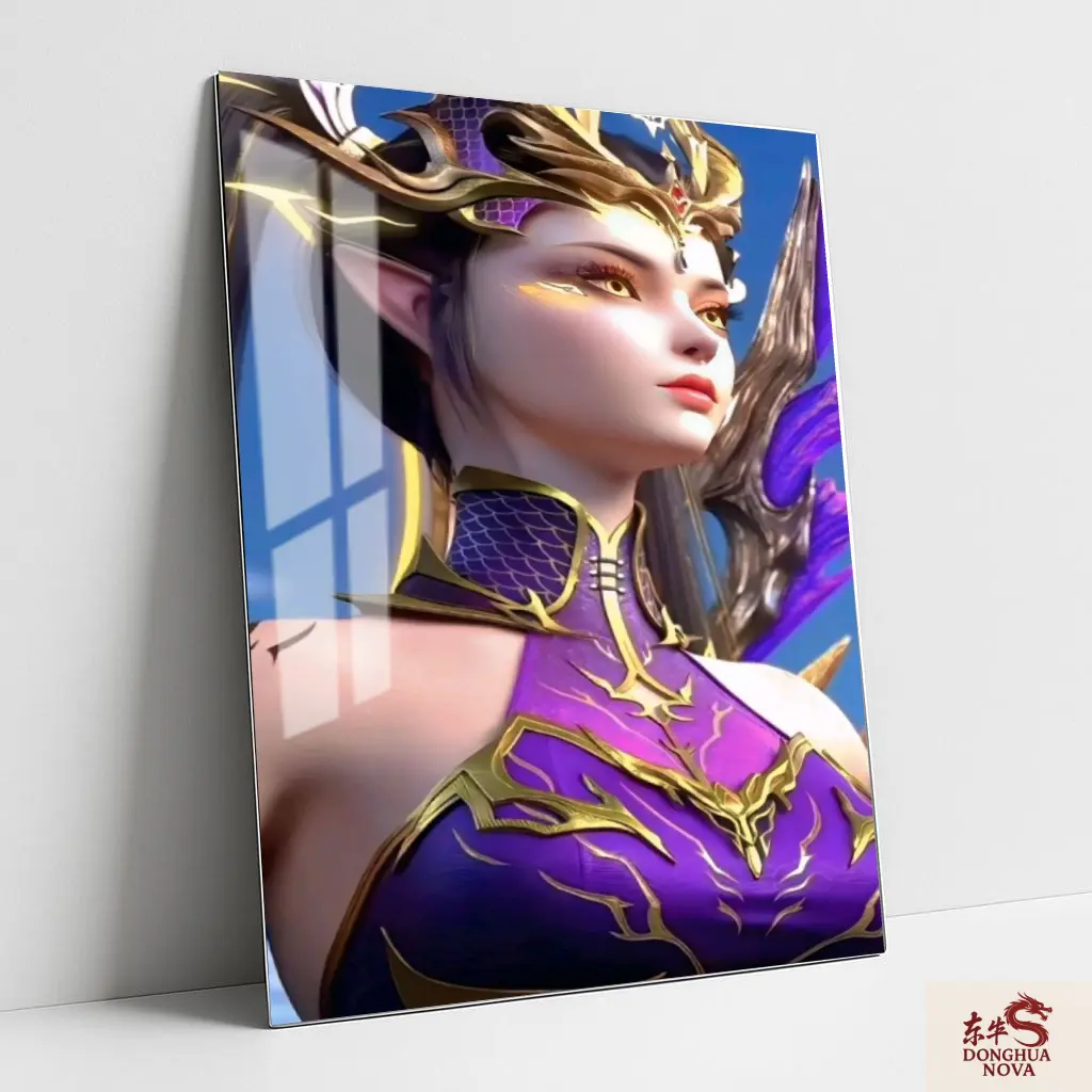DRAGON PRINCESS ZIYAN METAL POSTER | BTTH DONGHUA ART 007