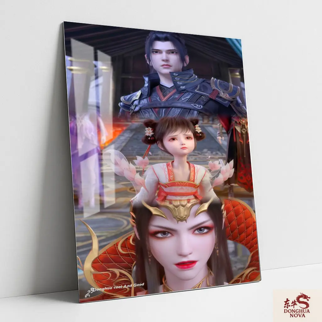 XIAO YAN X MEDUSA X XIAO XIAO  METAL POSTER | BTTH DONGHUA ART 010