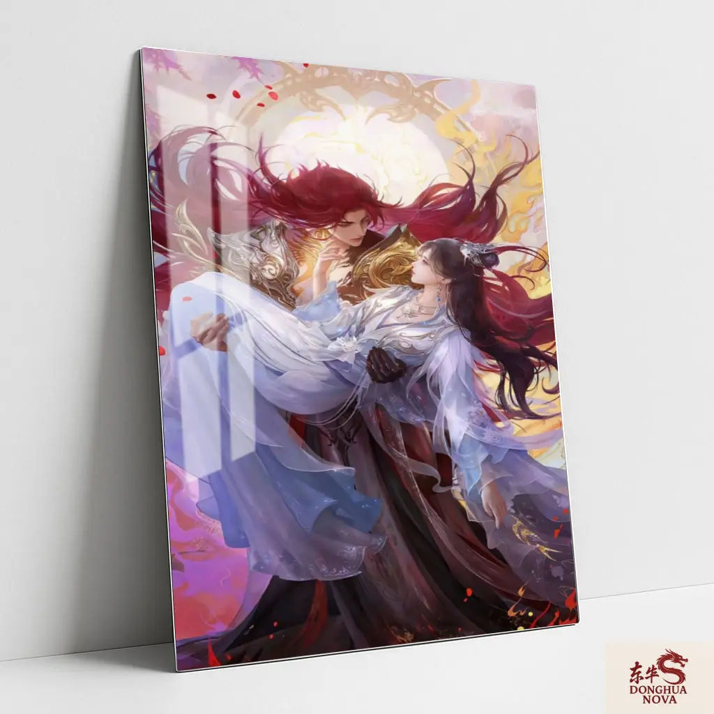 WANG LIN & LI MUWAN Metal poster | RENEGADE IMMORTAL DONGHUA ART 005