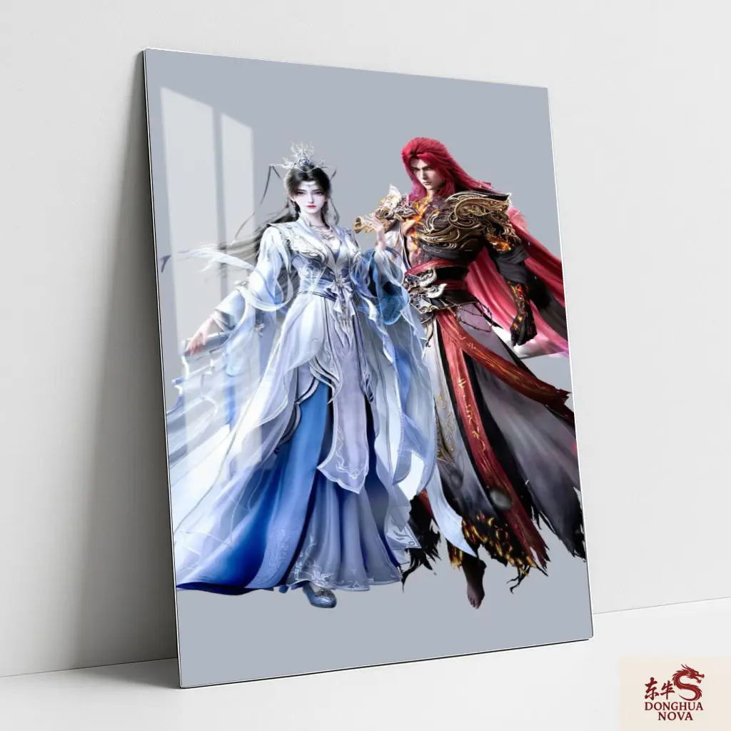 WANG LIN & LI MUWAN Metal poster | RENEGADE IMMORTAL DONGHUA ART 006