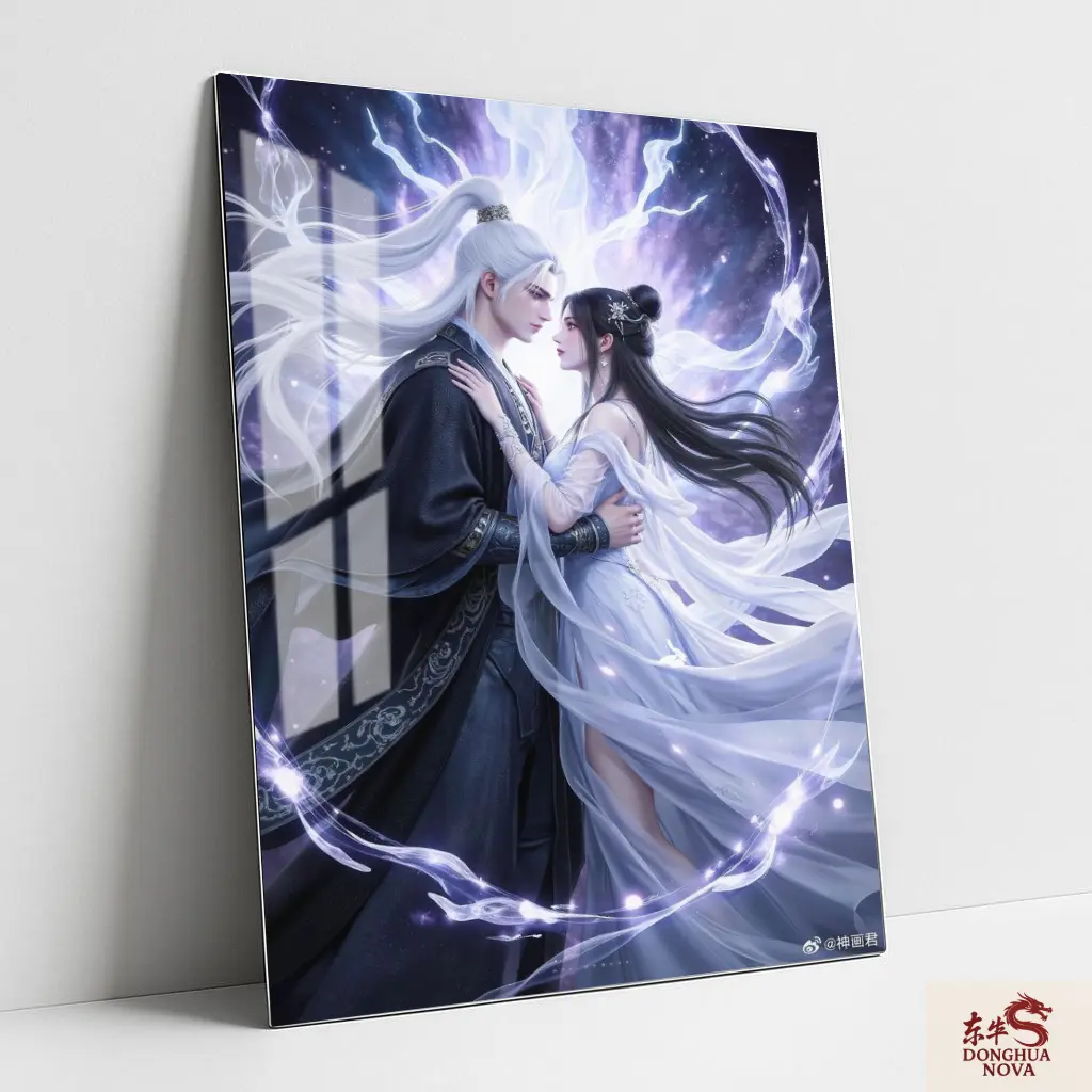 WANG LIN & LI MUWAN Metal poster | RENEGADE IMMORTAL DONGHUA ART 007