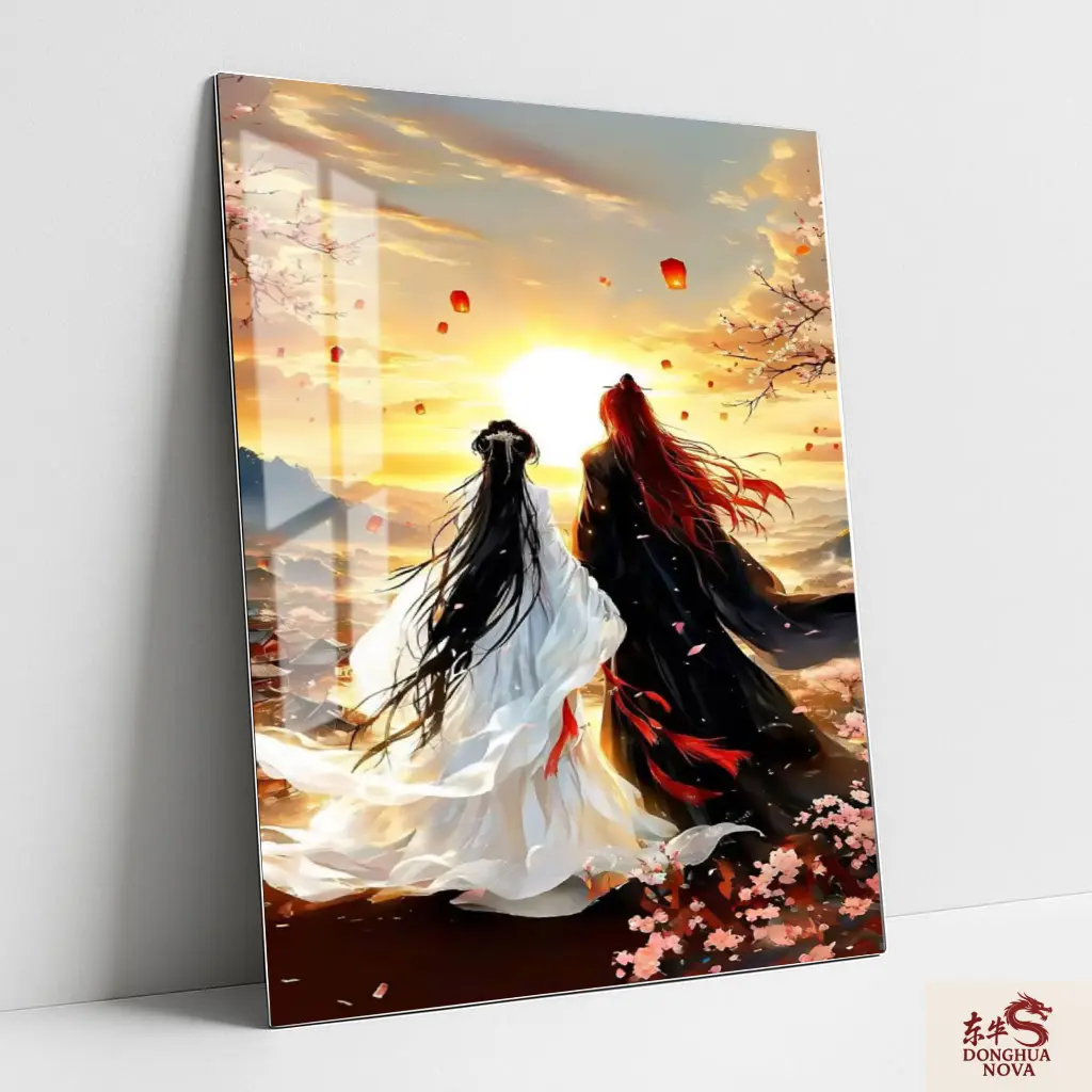 WANG LIN & LI MUWAN Metal poster | RENEGADE IMMORTAL DONGHUA ART 009