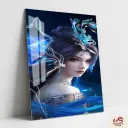 YUN WANGSHU Metal poster | ECLIPSE OF ILLUSION DONGHUA ART 004