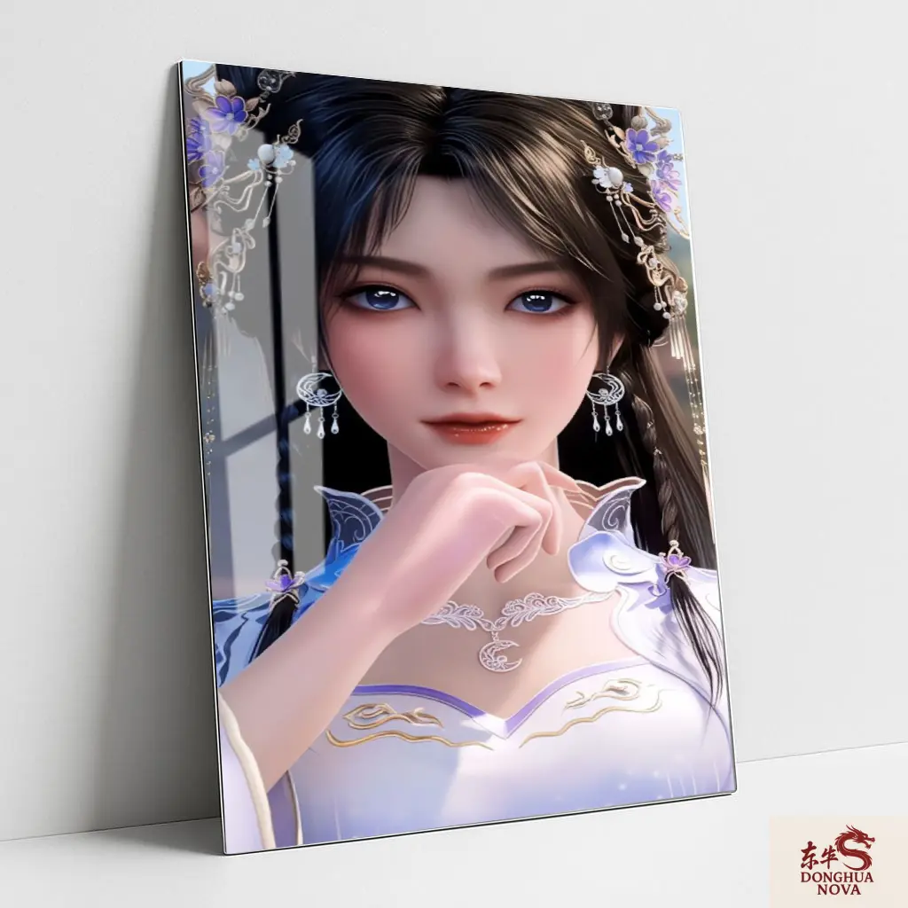 JI ZIYUE Metal poster | SHROUDING THE HEAVENS DONGHUA ART 005