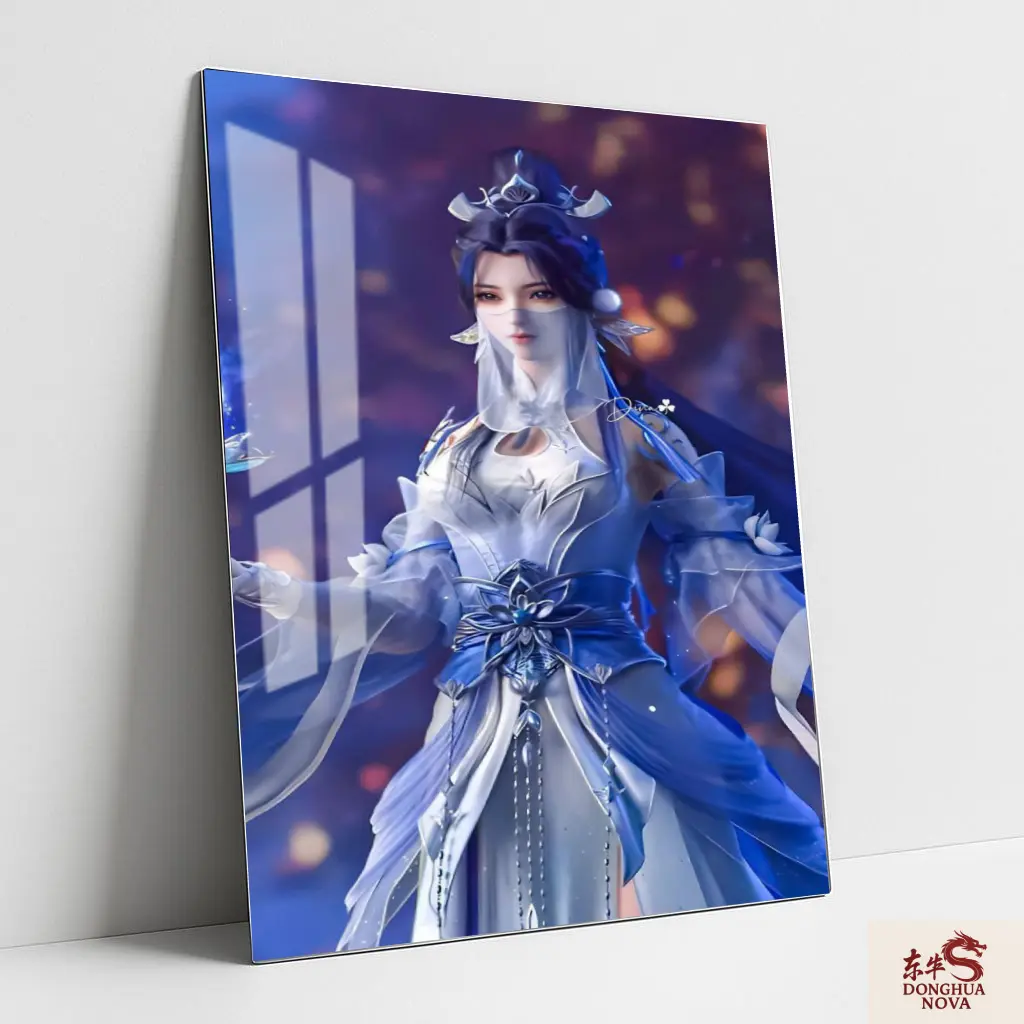 LING QINGZHU Metal poster | MARTIAL UNIVERSE 002