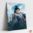 LING QINGZHU Metal poster | MARTIAL UNIVERSE 003