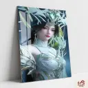 LIU SHEN |WILLOW GOD| Metal poster | Perfect World DONGHUA ART 008