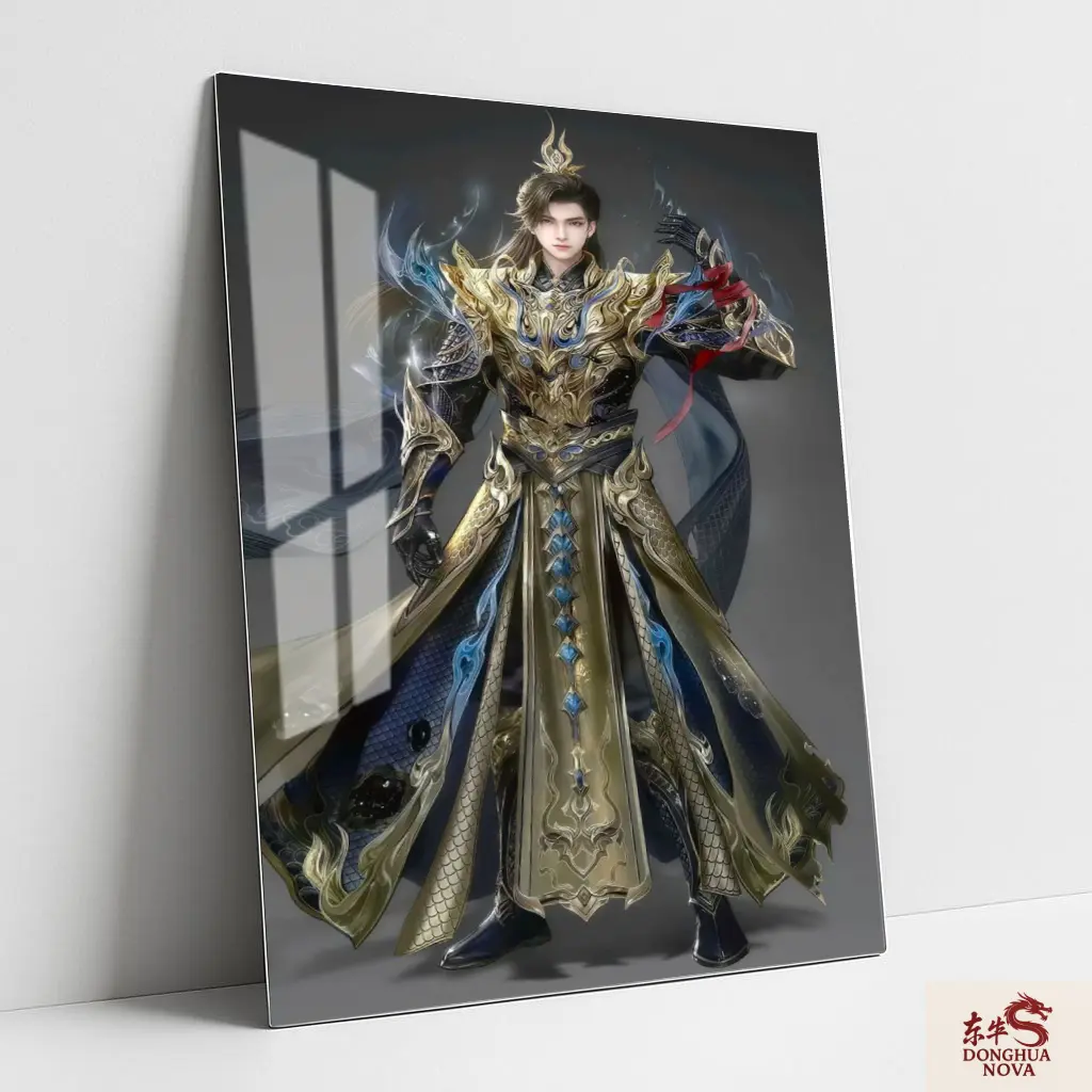 HUANG | Metal poster | Perfect World DONGHUA ART 013