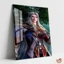 TANG SAN GOD Metal Poster | SOUL LAND DONGHUA ART 006