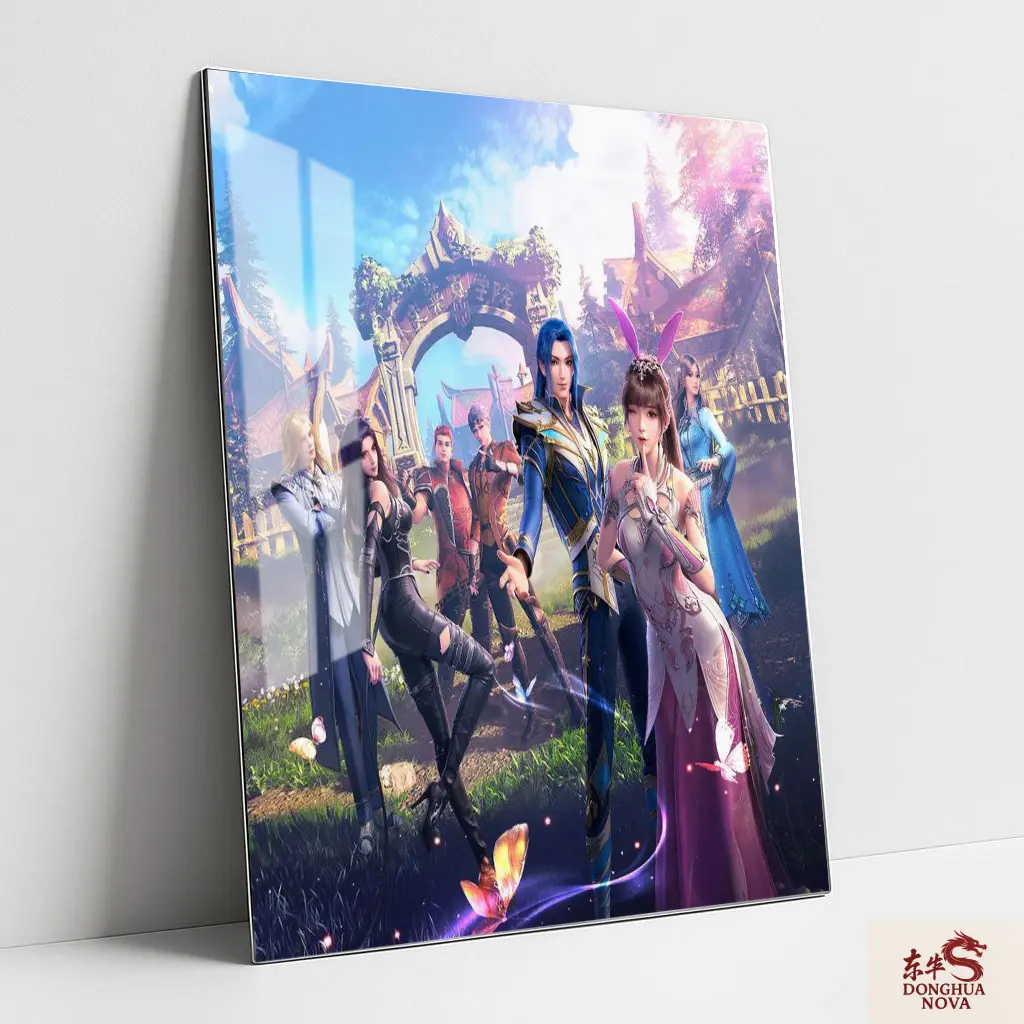 SHREK 7 DEVIL Metal Poster | SOUL LAND DONGHUA ART 014