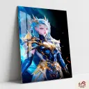 ICE EMPRESS Metal Poster | SOUL LAND DONGHUA ART 017