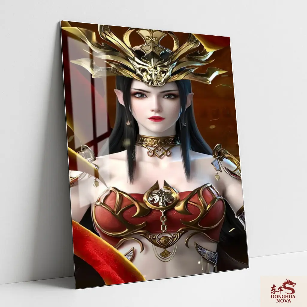 SNAKE QUEEN MEDUSA METAL POSTER | BTTH DONGHUA ART 061