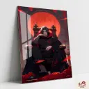 ITACHI UCHIHA Metal Poster | NARUTO ANIME ART 001
