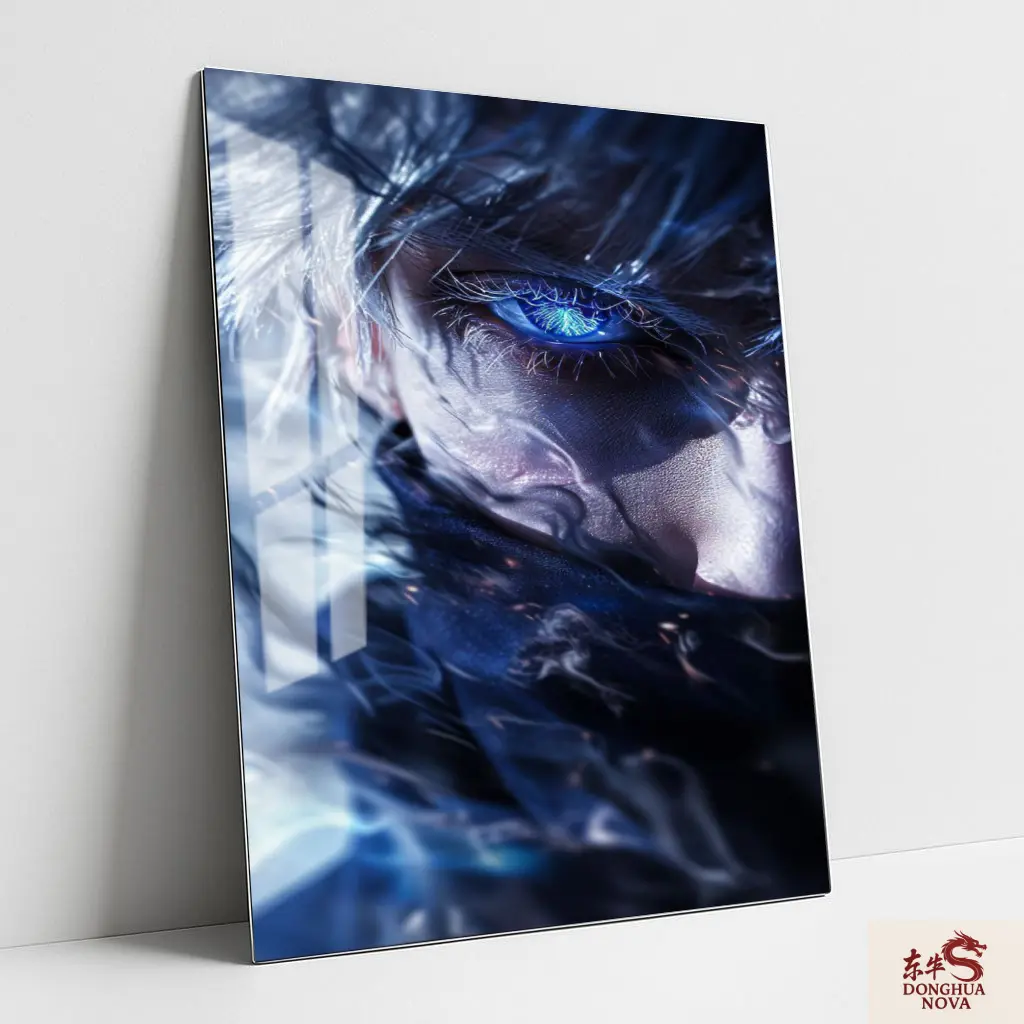 SATORU GOJO Metal Poster | JJK ANIME ART 004