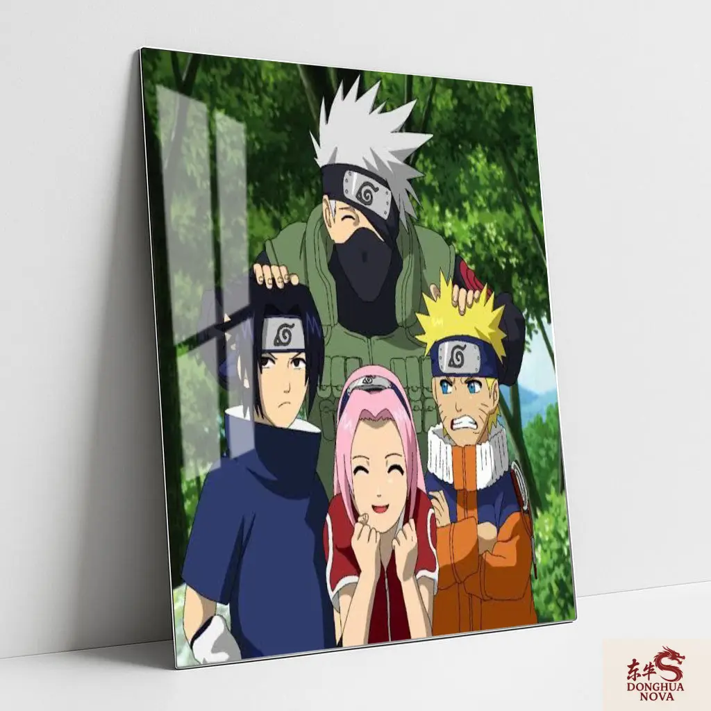 TEAM 7 Metal Poster | NARUTO ANIME ART 004