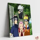 TEAM 7 Metal Poster | NARUTO ANIME ART 004