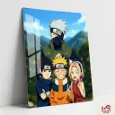 TEAM 7 Metal Poster | NARUTO ANIME ART 005