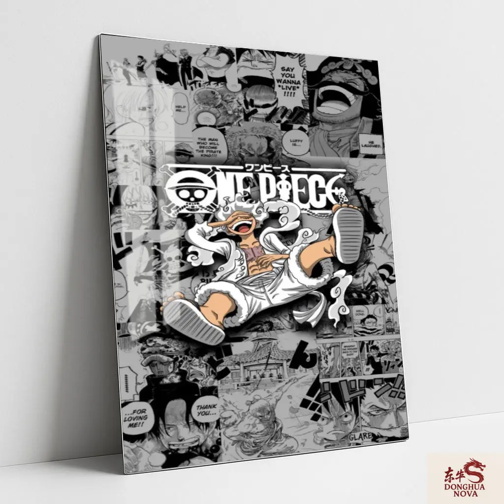 LUFFY ALL IN ONE Metal Poster | ONE PIECE ANIME ART 001