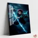 TANJIRO Metal Poster | DEMON SLAYER ANIME ART 002