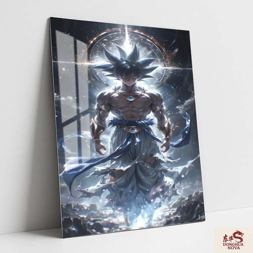 GOKU ULTRA INSTINCT Metal Poster | DRAGON BALL Z ANIME ART 001
