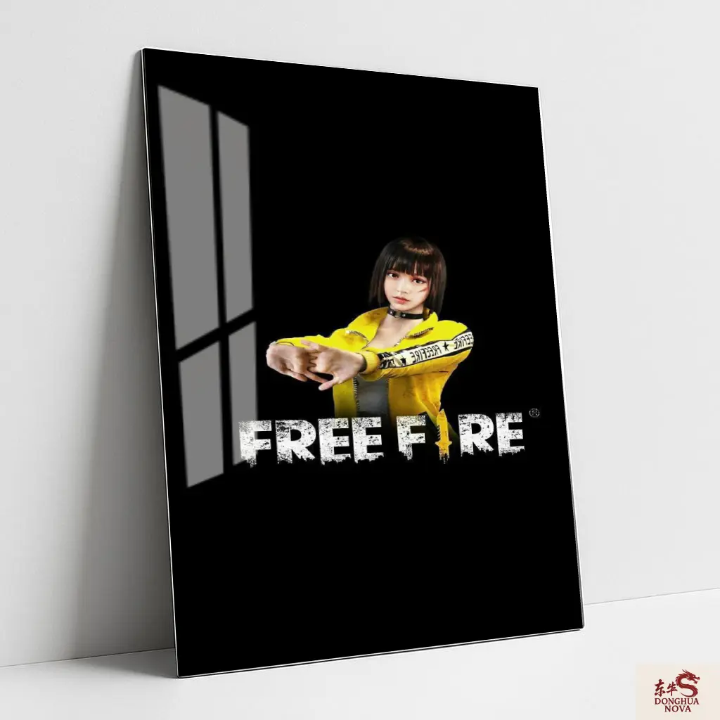 FREE FIRE WROTE WITH KELLY | FREE FIRE Metal Poster 004