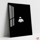 BGMI LOGO WITH BLACK BACKGROUND | BGMI Metal Poster 001