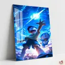 DORAEMON WITH NOBITA Metal Poster | DORAEMON ANIME ART 001