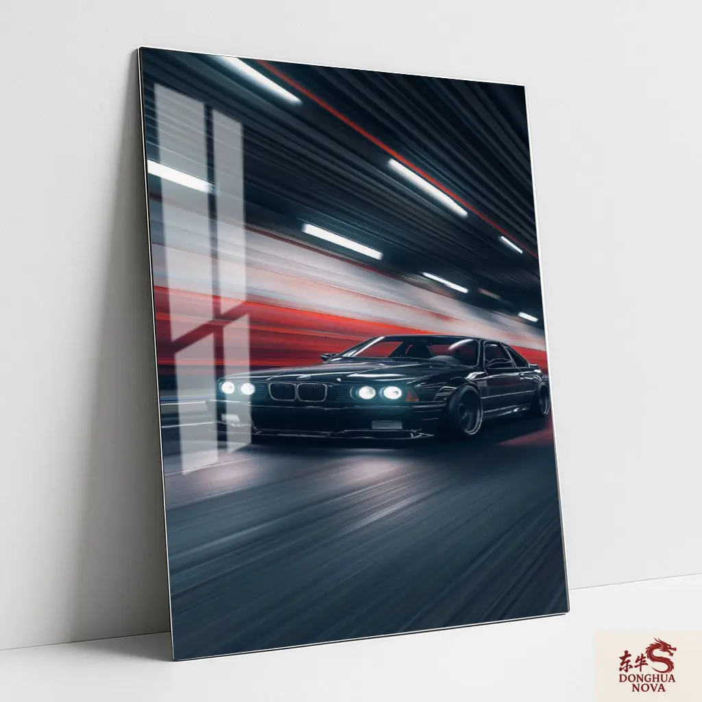 BMW E34 M5 | CAR Metal Poster 004