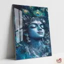 LORD SHREE KRISHNA | DIVINE METAL POSTER ART 003