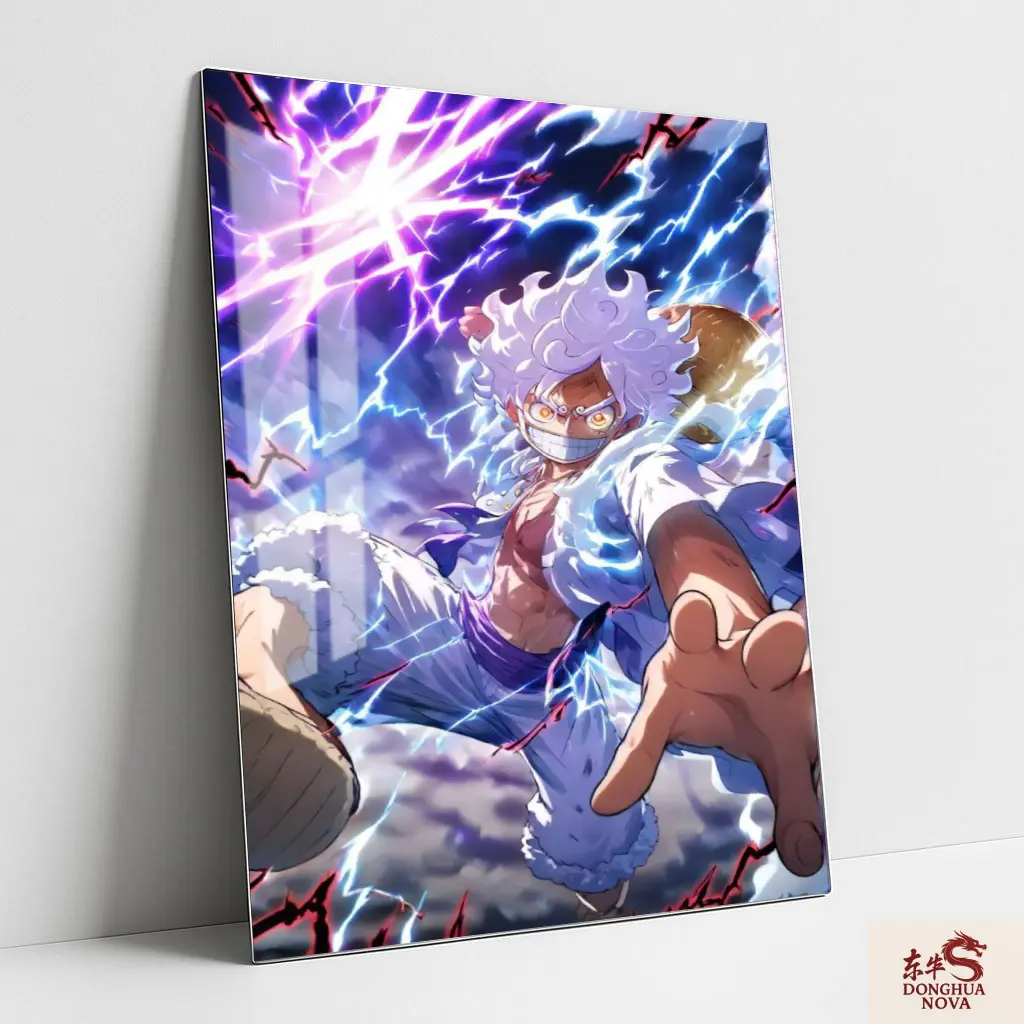 LUFFY Gear 5 Metal Poster | ONE PIECE ANIME ART 002
