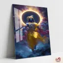 LORD SHREE KRISHNA | DIVINE METAL POSTER ART 005