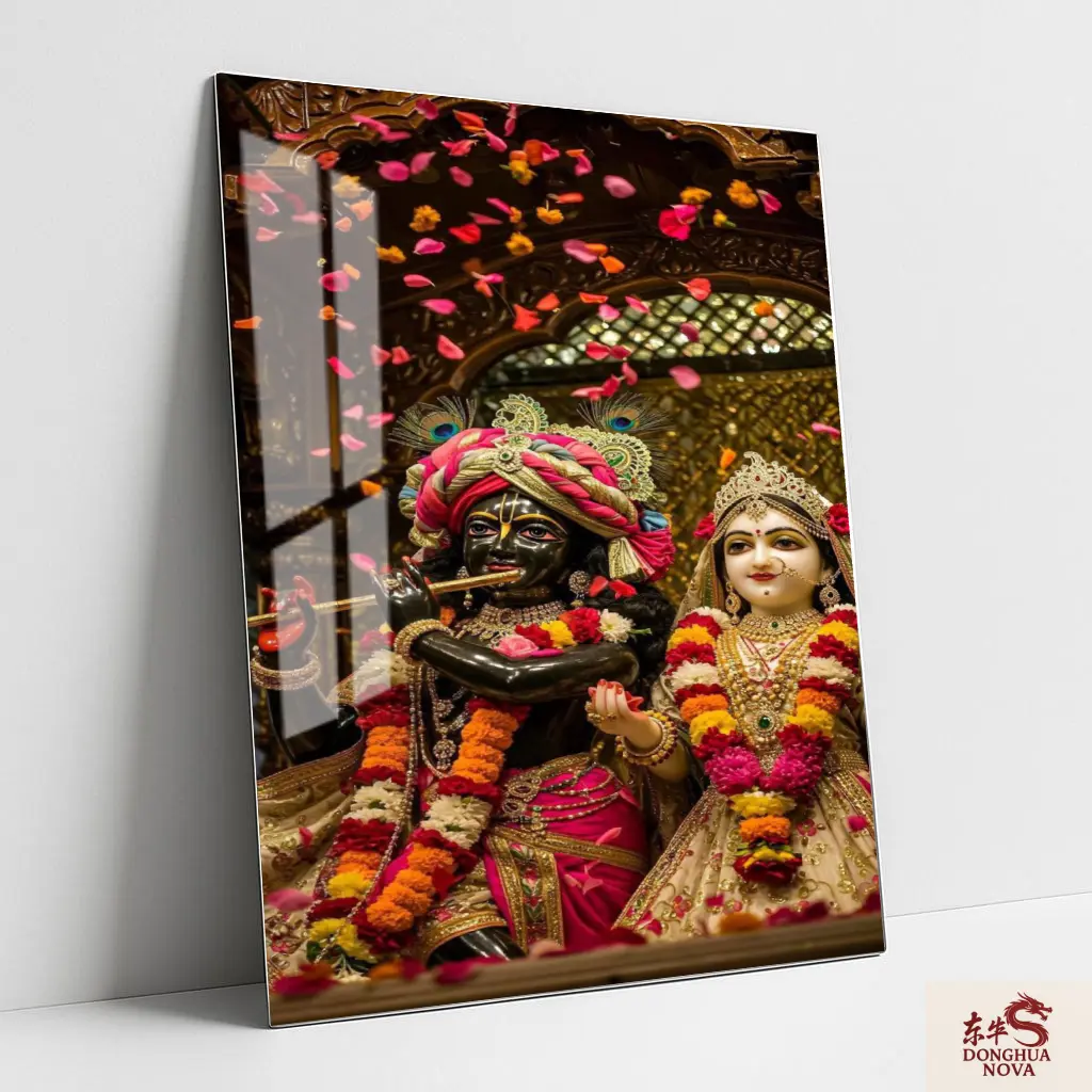  SHREE RADHA KRISHNA | DIVINE METAL POSTER ART 006