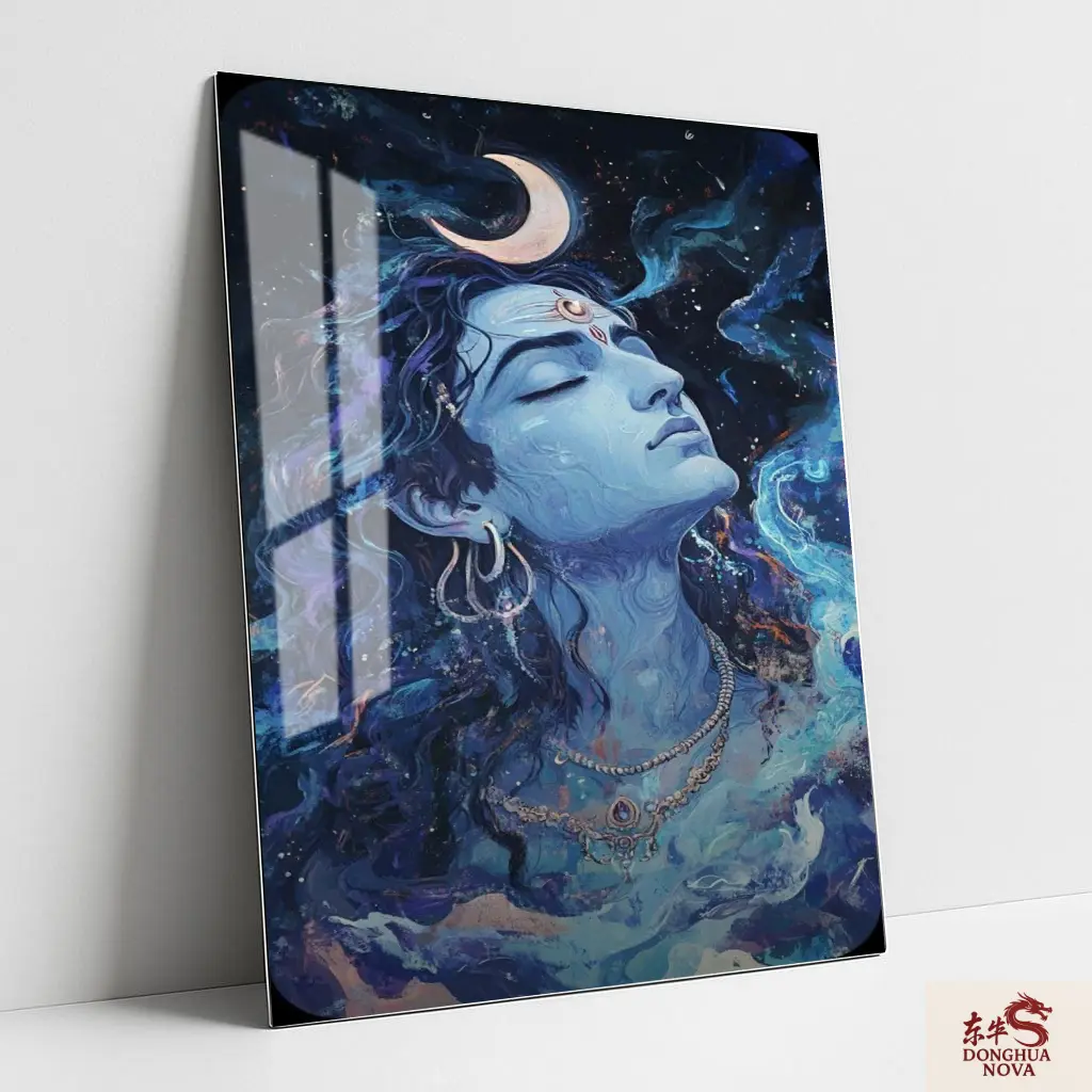 LORD SHIVA | DIVINE METAL POSTER ART 010