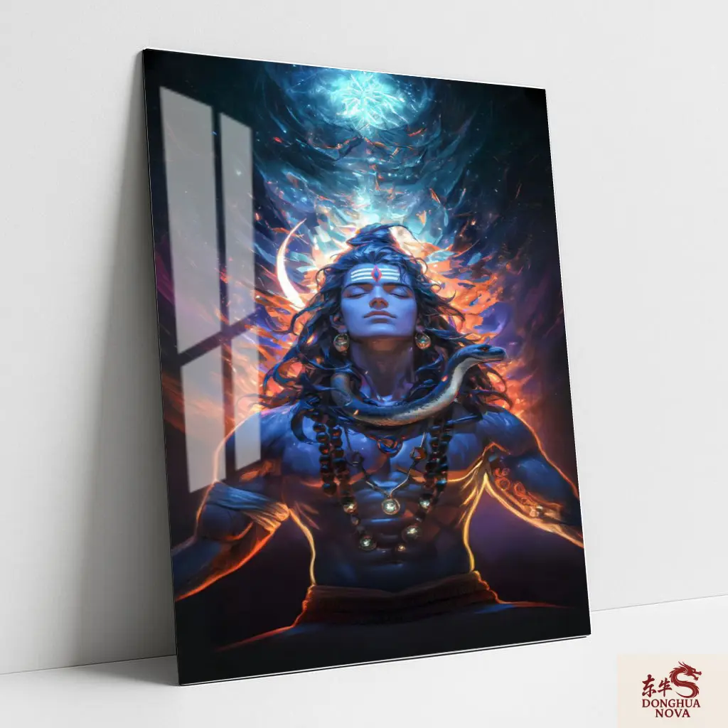 LORD SHIVA | DIVINE METAL POSTER ART 011