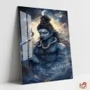 LORD SHIVA | DIVINE METAL POSTER ART 012