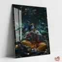 LORD SHREE KRISHNA | DIVINE METAL POSTER ART 014