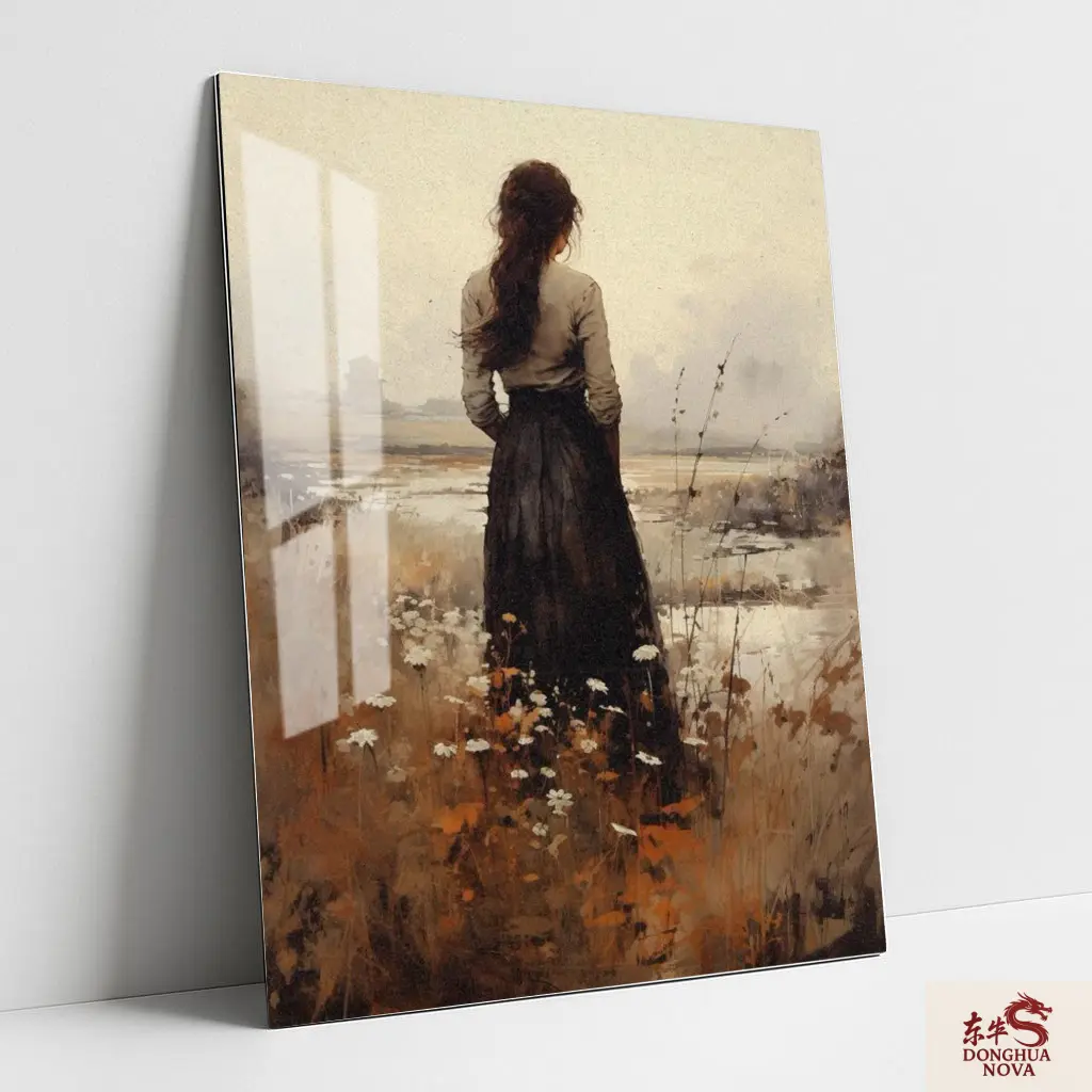 The Silent Longing | MODERN ART Metal Poster 003