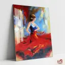 The Crimson Rhythm | MODERN ART Metal Poster 004