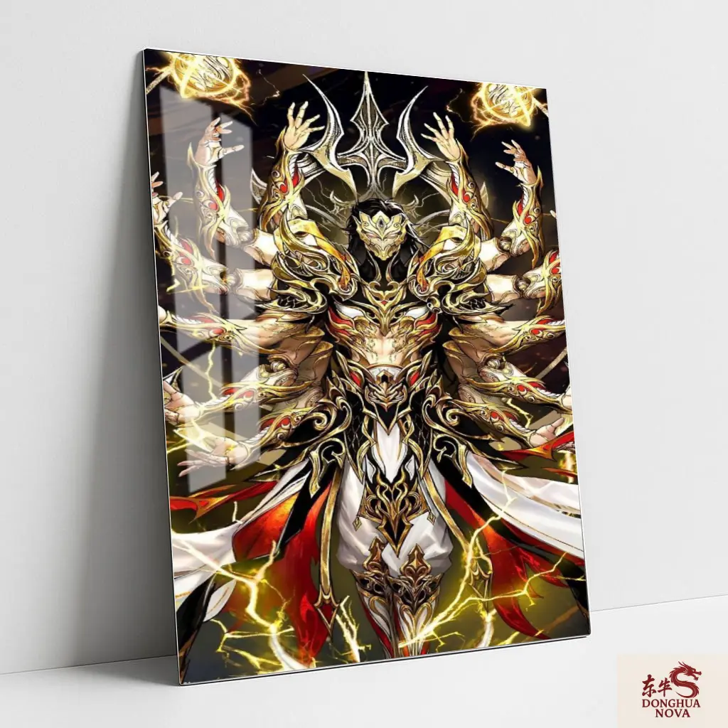 HUANG DHARMA BODY |ALEX | Metal poster | Perfect World DONGHUA ART 017