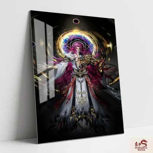 WAMG LIN ANCIENT GOD Metal poster | RENEGADE IMMORTAL DONGHUA ART 014