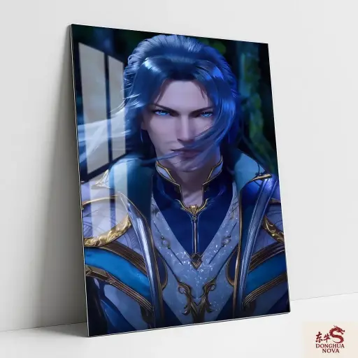 TANG SAN Metal Poster | SOUL LAND DONGHUA ART 005