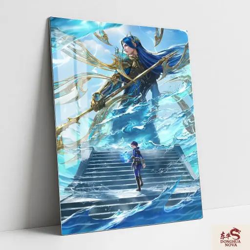 TANG SAN Metal Poster | SOUL LAND DONGHUA ART 012